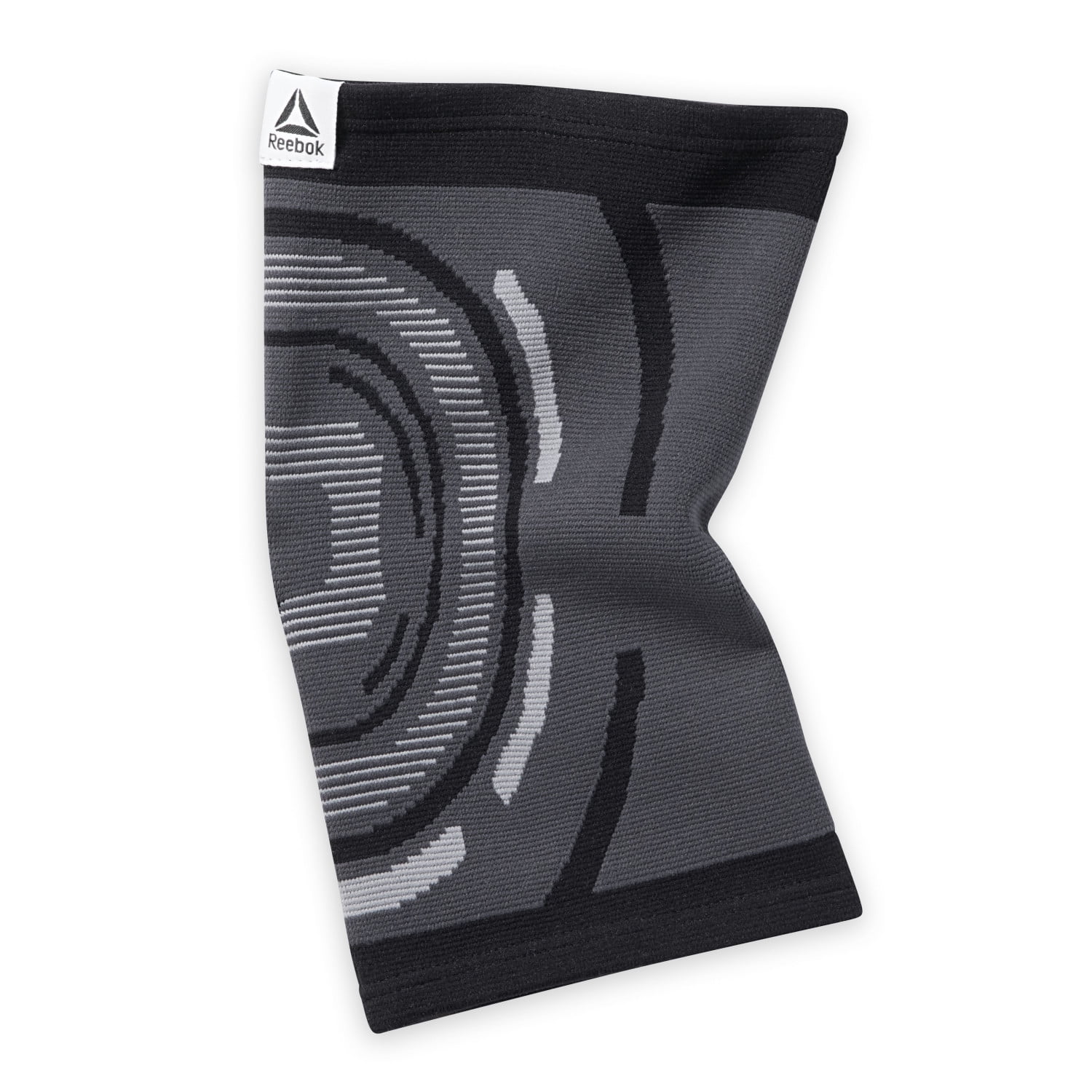 Reebok Delta Speedwick Knit Knee Support, S/M - L/XL, Black, 4-Way Stretch, Moisture Wicking, Anti-Slip, Unisex