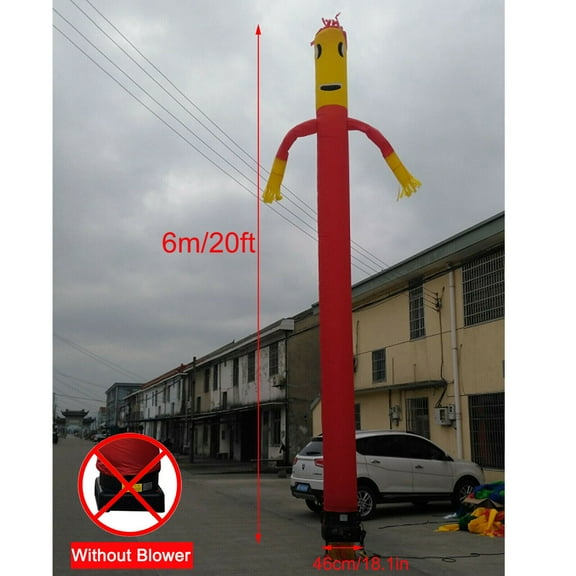 Shzicmy 20ft Inflatable Wacky Waving Flailing Arms Tube Man Dancing Air Puppet Sign NEW