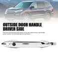 thumbnail image 3 of Front Left Driver Side Exterior Door Handle with Keyhole Compatible with  2013 - 2017,Pilot 2015 - 2020,Without Smart Key Entry,Chrome,Replace # 72181 T2A C71, 72184 T2A G21, 3 of 7