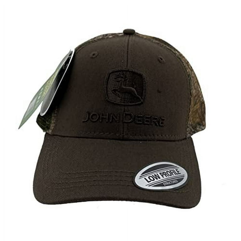 JOHN DEERE *PINK HEAVY WASHED CANVAS* Trademark Logo HAT CAP *BRAND NEW*