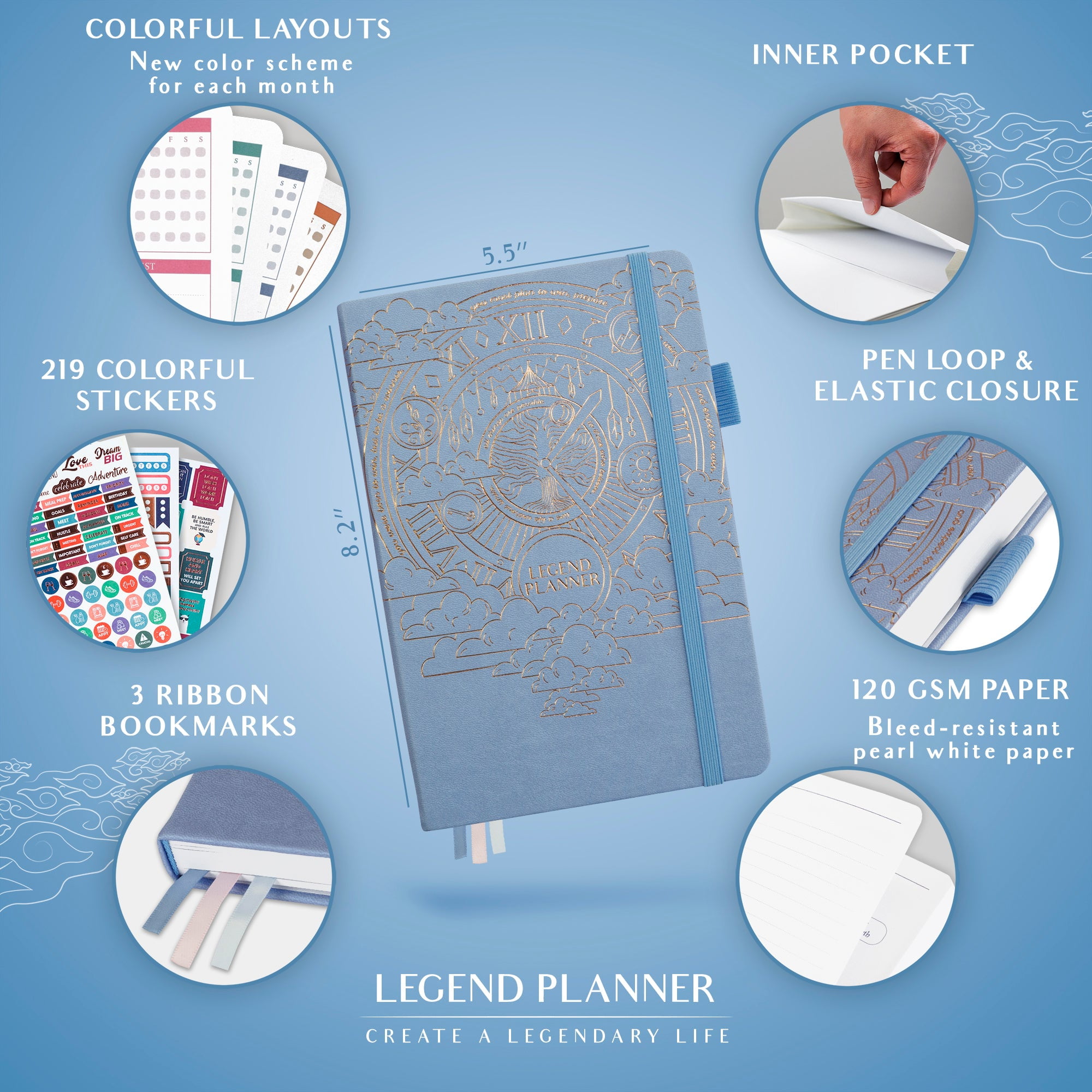 Weekly Colorful Planner 2nd Edition
