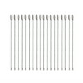 thumbnail image 3 of HERFIER 10pcs Steel Wire Keychains Cable Key Rings Holder for Hiking Luggage ID Tags, 3 of 8