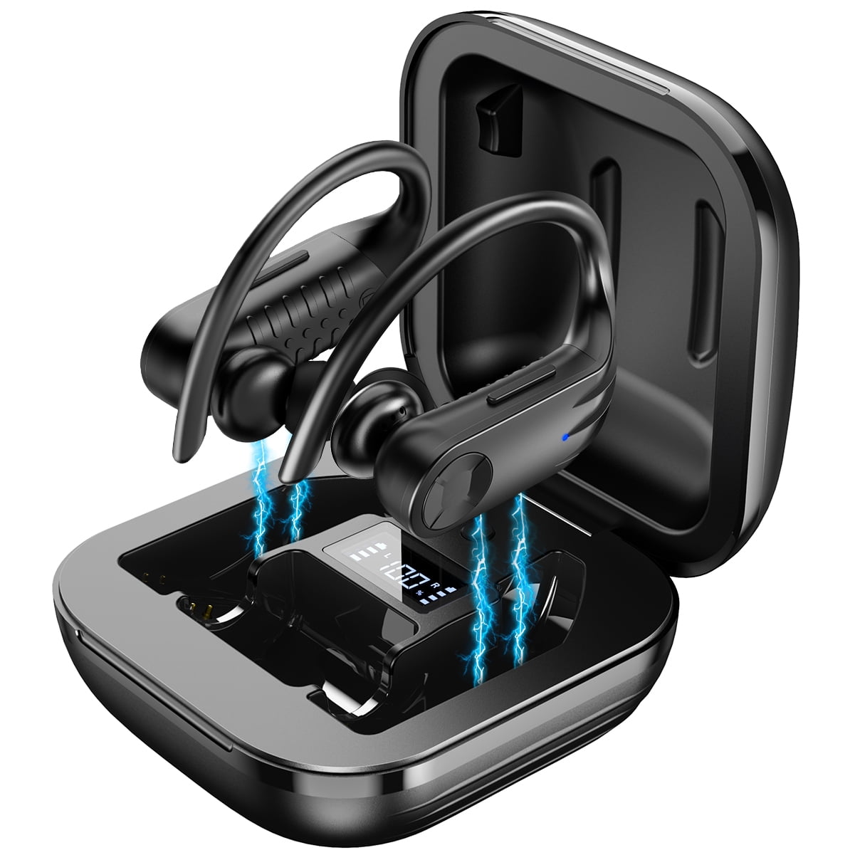 Bluetooth 5.0 Wireless Headphones Earphone Waterproof Running Sport Headset O3L6 