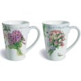 thumbnail image 1 of Lissom Design W35074 Tulips 2 Piece Fine Porcelain Gift Mug Set, 1 of 1