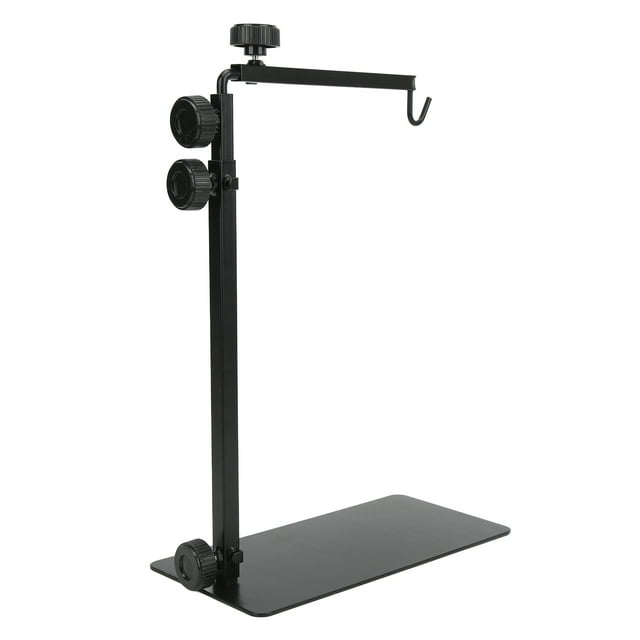 Reptile Lamp Stand, Adjustable Stable Structure Terrarium Basking Lamp Holder High Hardness Card Slot Design For Lizards For Turtles For Amphibians