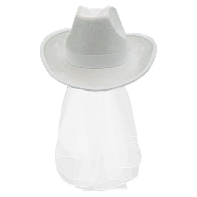 Sombrero de de Novia Occidental Sombrero de Vaquero de para Boda de Disfraces