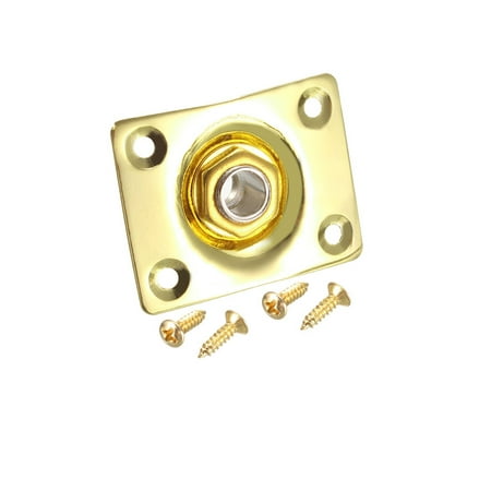 1/4 Inch 6.35mm Guitar Mono Output Jack Plate Input Socket for Gibson LP/EPI  Les Paul Electric