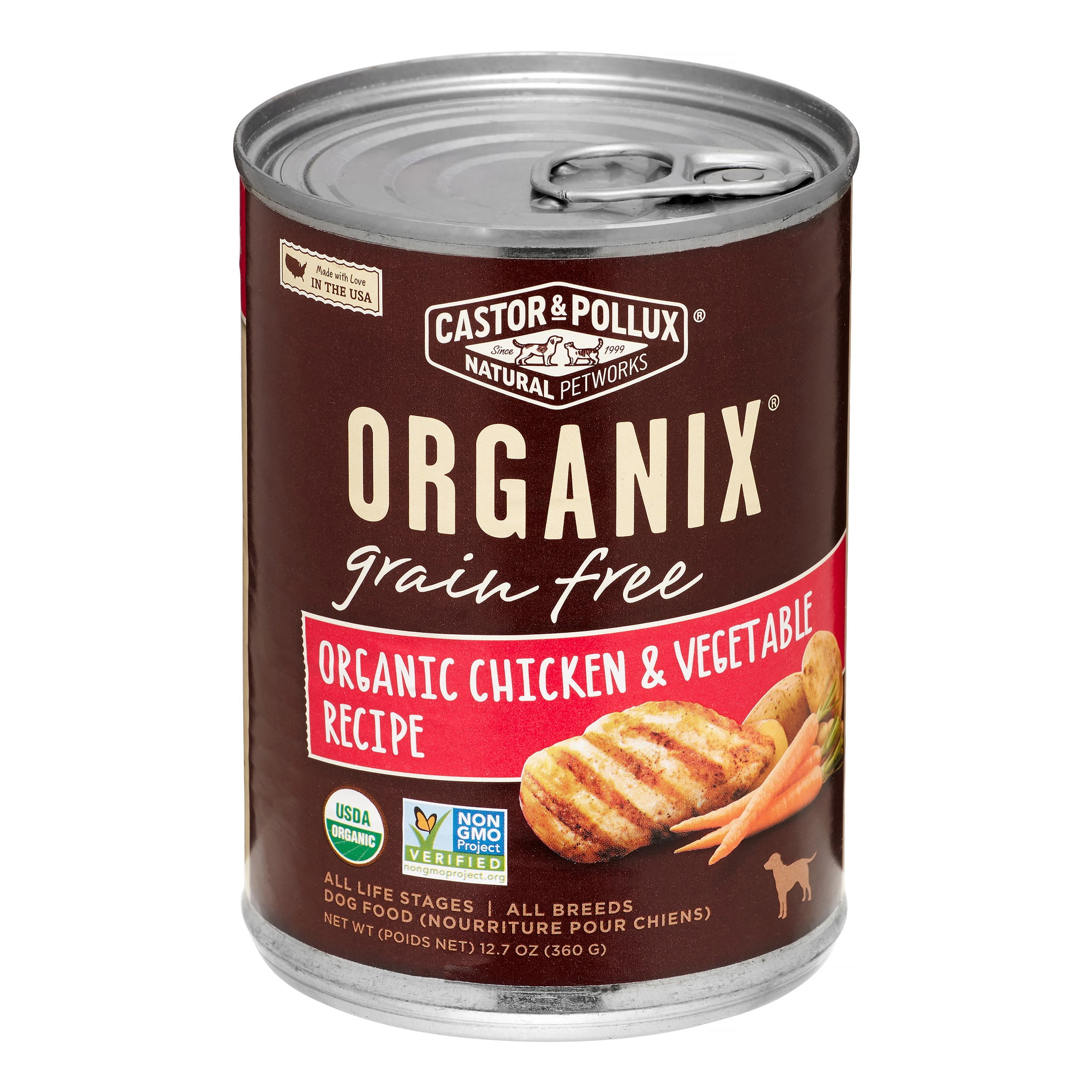 Castor and pollux hotsell grain free dog food