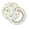 thumbnail image 2 of Daiia Wildflower Watercolor Stool Covers Round,Round Bar Stool Covers Waterproof Bar Chair Covers Washable Stool Cushion Slipcover for 12-14 Inch Chair-13 inch, 2 of 7