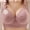 Pink, variant on Lift Up Underwire Bras for Women New Woman's Printing Gathered Together Large Size Daily Bra Underwear No Rims Khaki Xs-4Xl