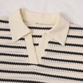 thumbnail image 5 of yboeqw Tween Girls Fall Summer Clothes 2 Piece Outfit Set Long Sleeve Stripe T-Shirt + Cargo Pants Teen Girl Clothing Set,Size 9-10 Years, 5 of 7