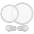 thumbnail image 3 of 1 Set Adult Stethoscope Diaphragm Replacement Stethoscope Diaphragm Pediatric Stethoscope Diaphragm with Ear Pieces, 3 of 8