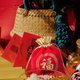 thumbnail image 4 of unbranded 10Ud Bolsa Roja Con Cordón Estilo Chino Para Joyería Dulces Y Almacenaje, 4 of 6