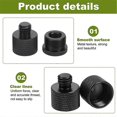 thumbnail image 5 of 8 Pcs Mic Thread Adapter Set 5/8 Female to 3/8 Male and 3/8 Female to 5/8 Male Screw Adapter Thread, 5 of 5