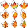 thumbnail image 1 of Juego de cortadores de galletas Jremreo, 9 piezas, hojas de otoño, acero inoxidable, 1 of 7