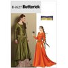 Butterick Misses' Medieval Dress and Belt, AA (6, 8, 10, 12)