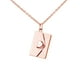 thumbnail image 5 of Collar con colgante de corazón y carta de amor, accesorios de moda elegantes Oro rosa, 5 of 9
