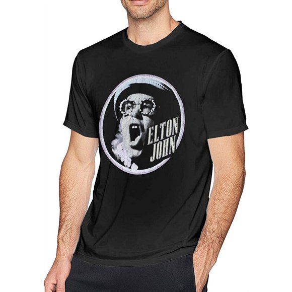 Elton John Men's Homage 2 Short Sleeve T Shirt