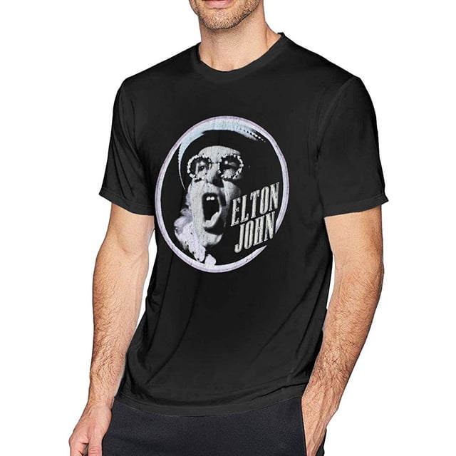 Elton John Men's Homage 2 Short Sleeve T Shirt