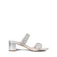 thumbnail image 4 of Sandalia DREAM PAIRS Plateada con Tira Trenzada y Tacón Cuadrado 5.5 para Mujer, 4 of 6