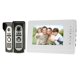 thumbnail image 1 of Timbre visual,Sistema de videoportero con cable de 7 "Timbre de intercomunicador visual con monitor interior Abody Timbre visual, 1 of 7