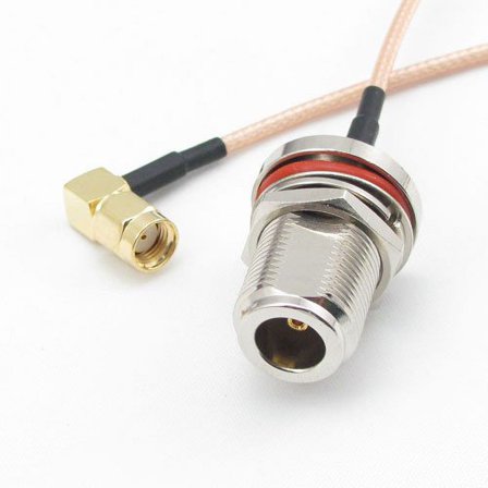 RG316 50cm RF cable N female to RP-SMA male right Quick USA Shipping