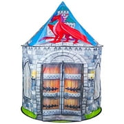 Dragon and Knight Castle Play Tent Playhouse | for Indoor and Outdoor Fun, Imaginative Games & Gift | Foldable Playhouse Toy   Carry Bag for Boys & Girls