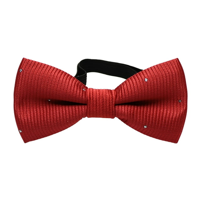 Visland Nœud Papillon Longueur Ajustable Design Détachable Impression Couleur Riche Nœud Papillon Performances Étudiantes Mariages Nœud Papillon