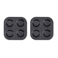 thumbnail image 2 of Xihbxyly Molde para Muffins de 4 Agujeros, Utensilios para Hornear, Molde Antiadherente para Cupcakes, Molde para Mini Tartas, Bandeja para Muffins de Acero Al Carbono de Alta Resistencia, Bandeja pa, 2 of 3