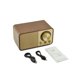 thumbnail image 1 of Sistema de Audio Multifuncional Mondo Elite con Radio, Bluetooth, Wi-Fi y Control por Voz, Reloj Despertador Personalizable y Ecualizador de 5 Bandas (Altavoz Estéreo con Subwoofer), 1 of 5