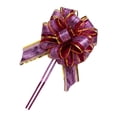 thumbnail image 3 of tredstone Pull Bows Ribbon for Gift Wrapping Festive Wedding Decoration Wear-resistant Gifts Baskets Multifunctional Christmas Present Wine Red, 3 of 6