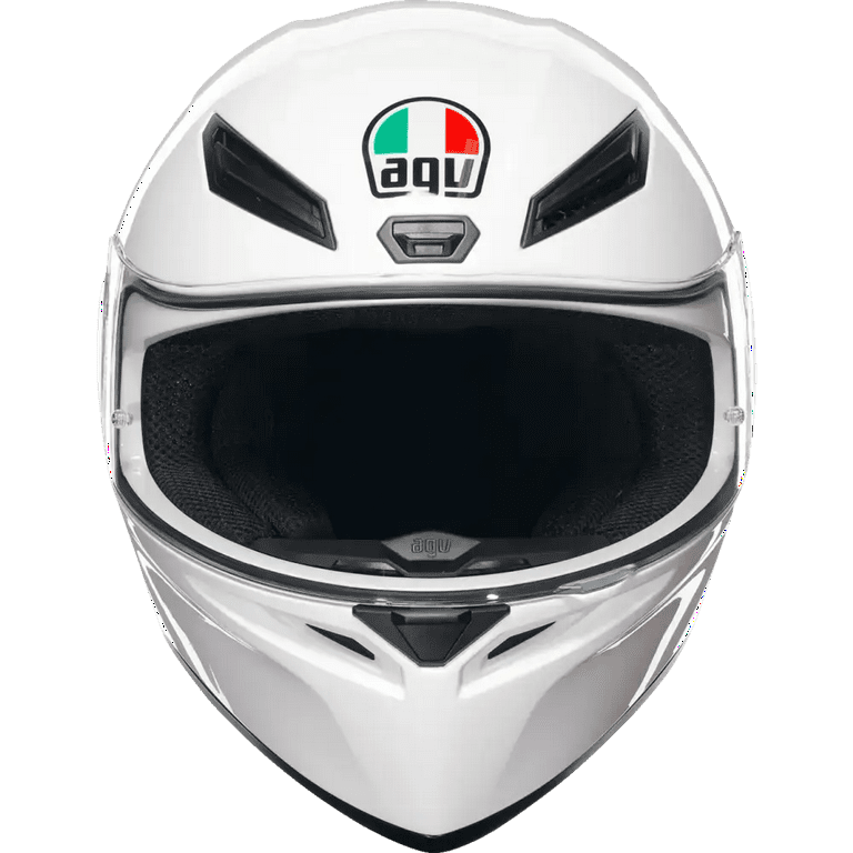AGV K1 ホワイト Sサイズ AGV K1 S Helmet - White Motorcycle Helmet with Advanced