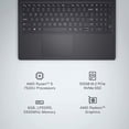thumbnail image 5 of Dell Inspiron 3535 Laptop - 15.6-inch FHD (1920 x 1080) Display, AMD Ryzen 5 7520U Processor, 8GB DDR4 RAM, 512GB SSD, AMD Radeon Graphics, Windows 11 Home, 6-Months Migrate - Carbon Black, 5 of 5