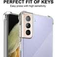 thumbnail image 3 of Samsung Galaxy S21+ 5G Clear Case, Dteck Lightweight Slim Fit Crystal Transparent Case Soft TPU Back Cover For Samsung Galaxy S21+ / S21 Plus 6.7 inch 2021, 3 of 7