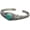 A, variant on Bohemian Natural Stone Turquoise Engraved Cuff Bracelet Adjustable Wrap Bangle Western National Style for Women Gemstone Boho Jewelry