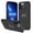 Black, variant on Ring Holder/Stand Dual layer Hybrid Case for iPhone 15/15 Plus/15 Pro/15 Pro Max