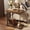 Brown+black, variant on Tribesigns Narrow Side Table, C Shaped End Table Modern Bedside Table Small Side Table for Couch, Sofa Table with Metal Frame for Living Room (White+Gold)
