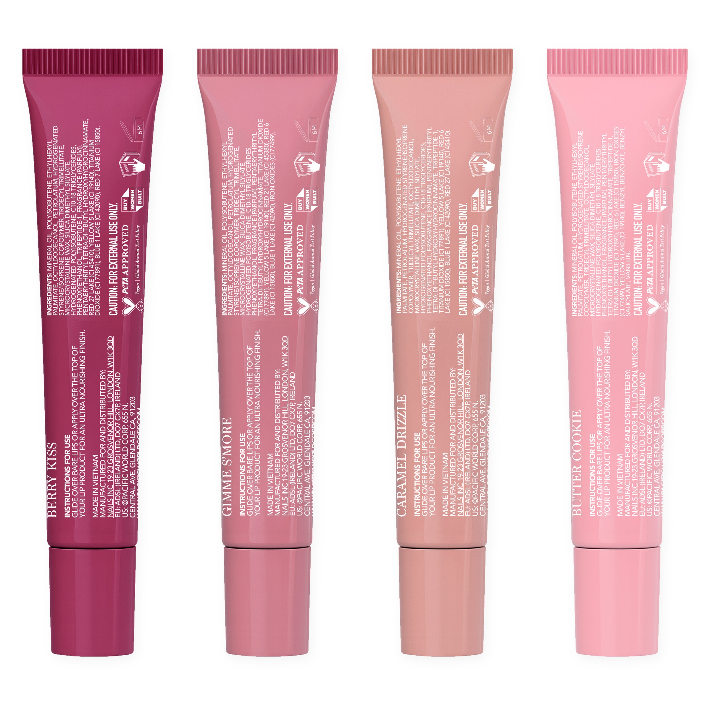 Holler Sweet Glaze Peptide-Infused Lip Treatment Set, 4 Pc photo 4