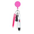 thumbnail image 4 of GUOOL Nurse Shuttle Pen, Retractable Badge Holder, Nurses Day Gift Multipurpose Portable Party Favor Nursing Badge Clips Nurse Pen, pink, 4 of 9