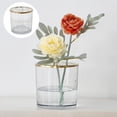 thumbnail image 3 of Florero de cristal Macarena para arreglos florales Tapa Irregular 12cm, 3 of 7