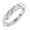 White Gold, variant on Mels - Signature Half Way Diamond Eternity Band