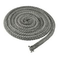 BUYISI Fireplace Sealing Rope Black Gasket Cord Stovedoor Fireplace