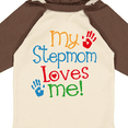 thumbnail image 4 of Inktastic My Stepmom Loves Me Boys or Girls Long Sleeve Baby Bodysuit, 4 of 5