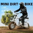 thumbnail image 4 of Sunderwell 99CC MB001 Gasoline Mini Dirt Bike,4-Stroke 18MPH Off Road Motorcycle, Weight Support Up to 200 LBS - White, 4 of 14