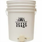Harvest Lane Honey 5 Gallon Plastic Honey Bucket with Gate, Multi-color