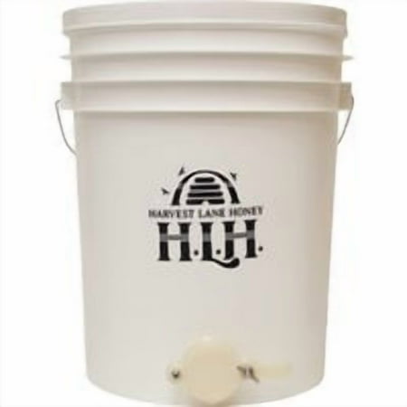 Harvest Lane Honey 5 Gallon Plastic Honey Bucket with Gate, Multi-color