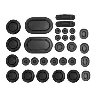Scott Drake C5ZZ-6511135-K Rubber Grommet Kit 30 Pc