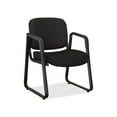 thumbnail image 3 of Lorell Guest Chair 24-3/4"x26"x33-1/2" Black Fabric 84576, 3 of 11