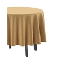 thumbnail image 3 of Vargottam Indoor/Outdoor Round Tablecloth 58 Inch Round Tablecloth Waterproof Patio Table Cloths, Spring/Summer Table Covers for Backyard Circular Table/BBQs/Picnic - Beige, 3 of 7