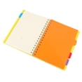 thumbnail image 3 of GOOHOCHY Cuadernos de espiral lateral Bloc de notas grueso Bloc de notas de categoría Estudiantes Papelería para diario Diario Viaje (A5 Tamaño mediano Amarillo), 3 of 7